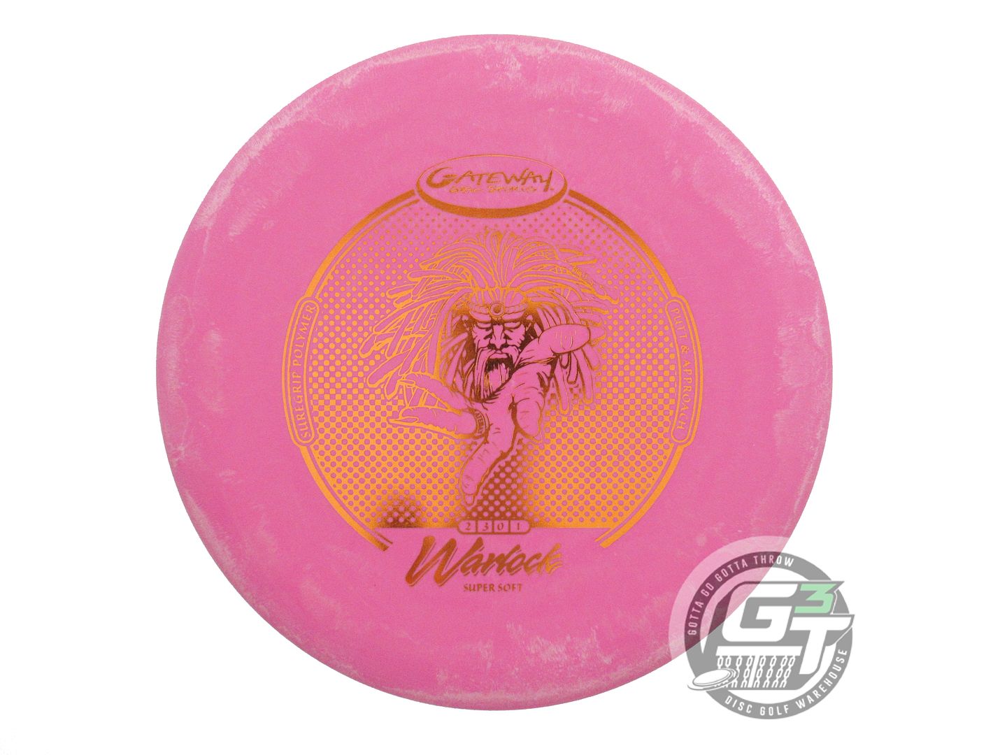 Gateway Sure Grip Super Soft Warlock Putter Golf Disc (Individually Listed)
