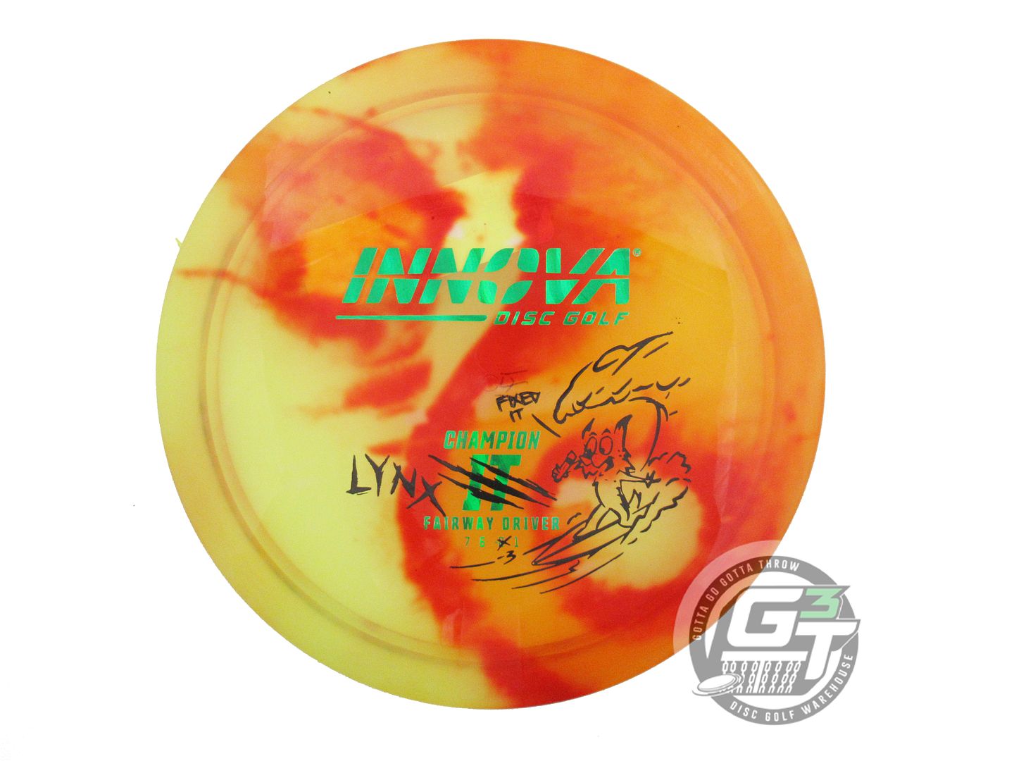 Innova I-Dye Champion Lynx [Overstamp] Fairway Driver Golf Disc (Individually Listed)