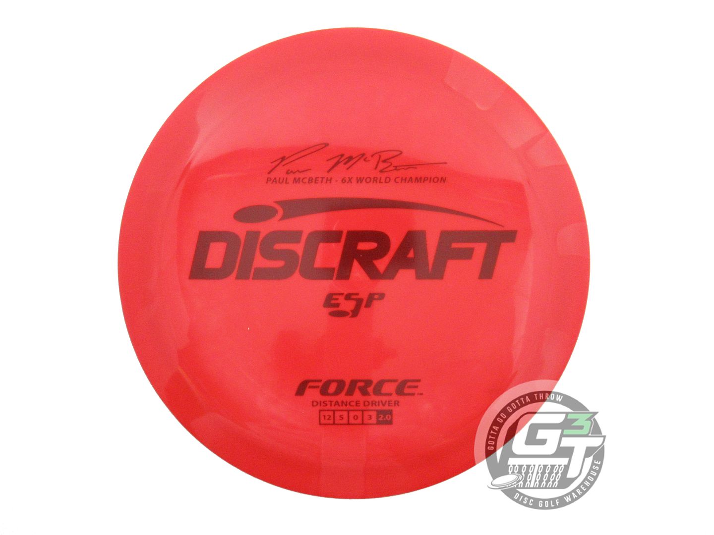 Discraft ESP Force [Paul McBeth 6X] Distance Driver Golf Disc (Individually Listed)