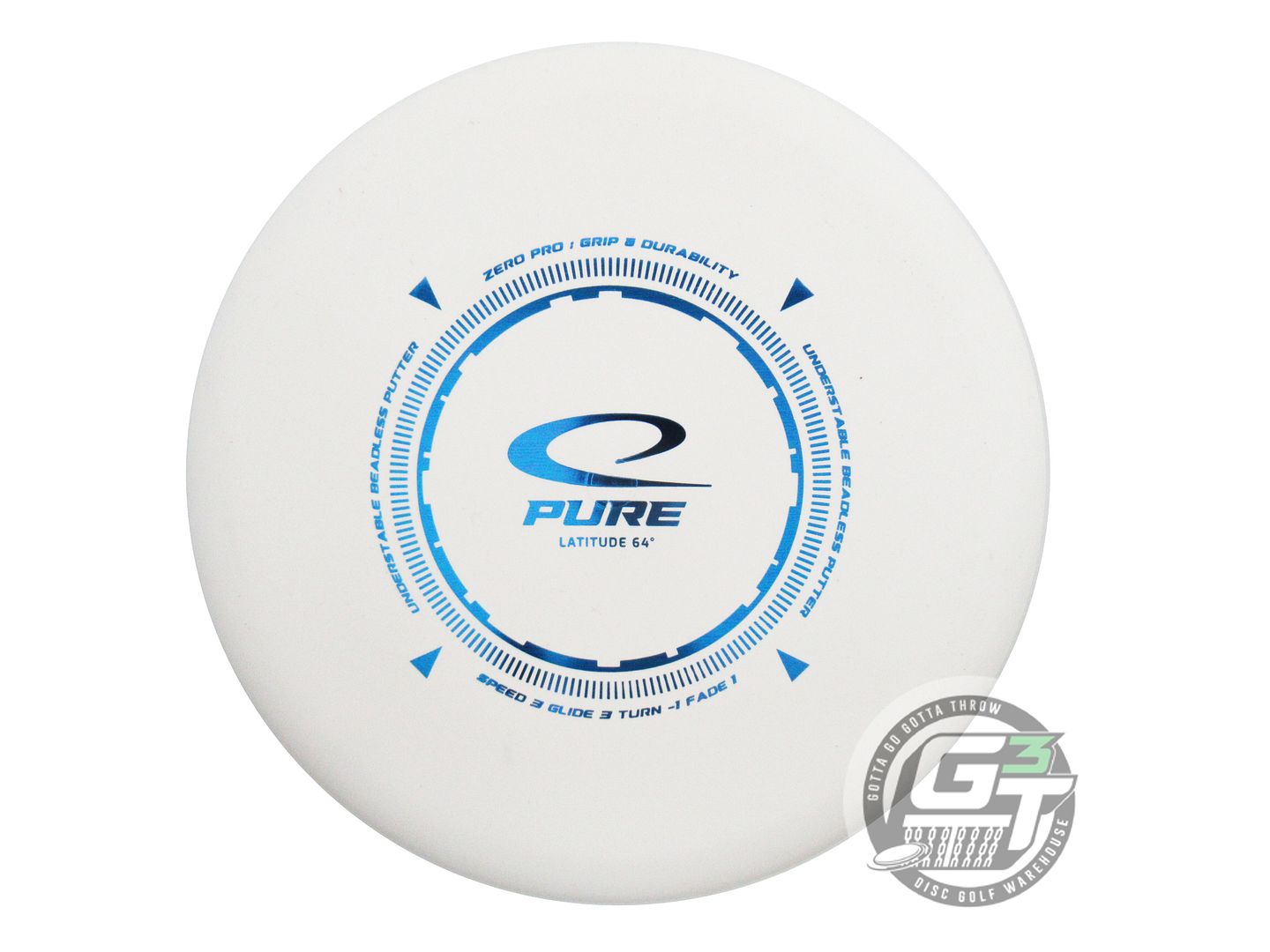 Latitude 64 Zero Pro Pure Putter Golf Disc (Individually Listed)