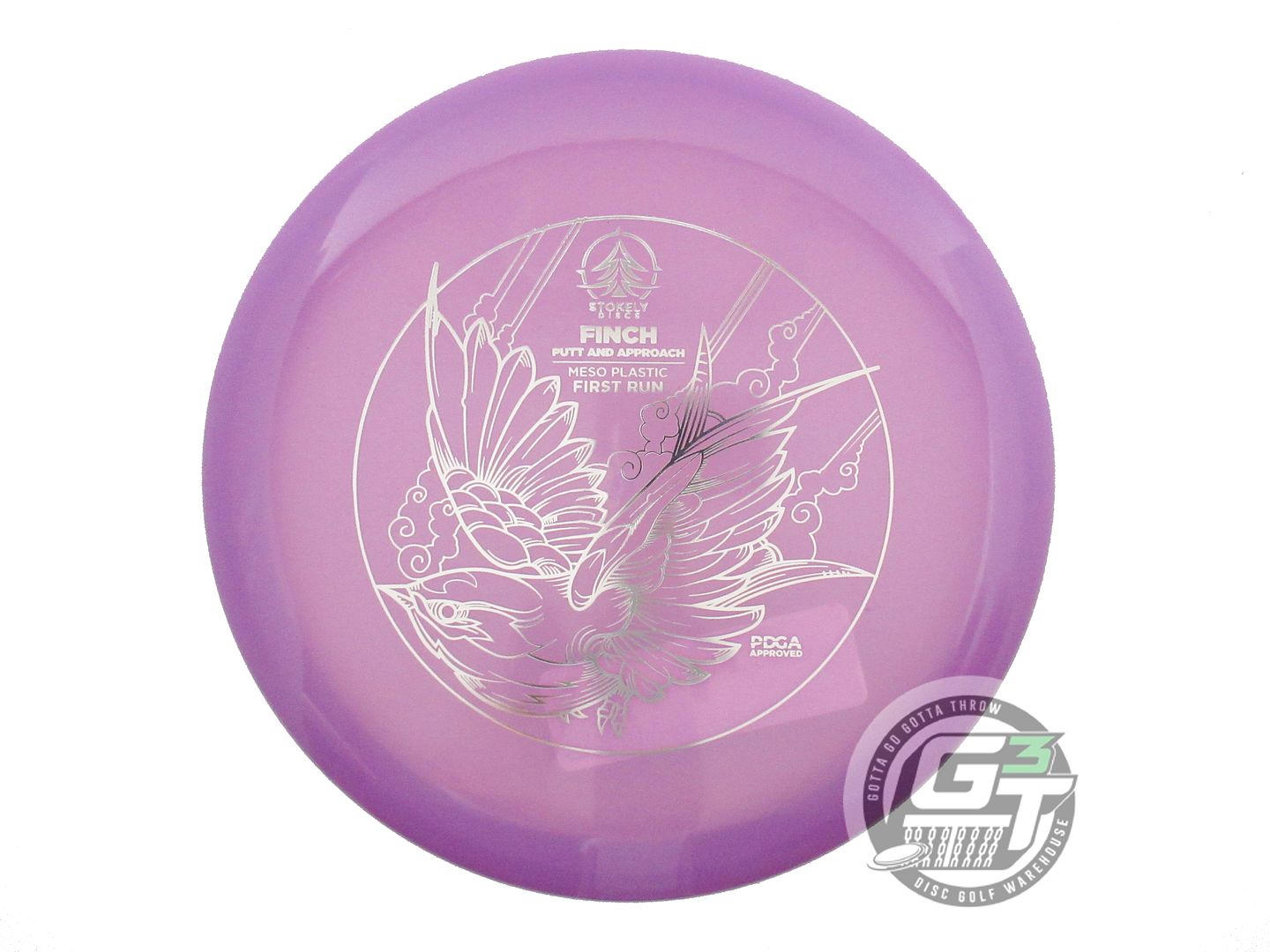 Stokely First Run Meso Finch Putter Golf Disc (Individually Listed)