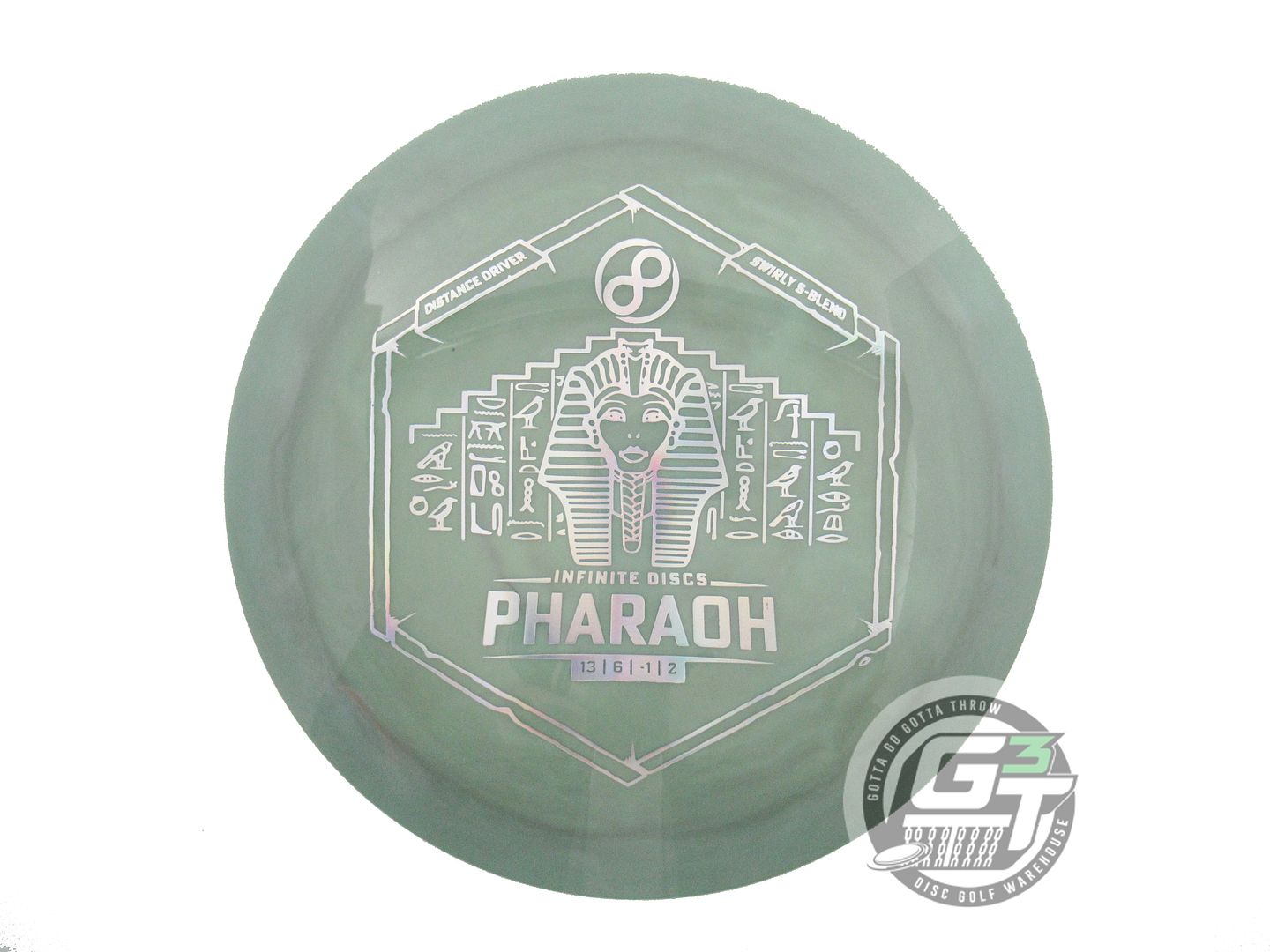 Infinite Discs Swirly S-Blend Pharaoh Distance Driver Golf Disc (Individually Listed)