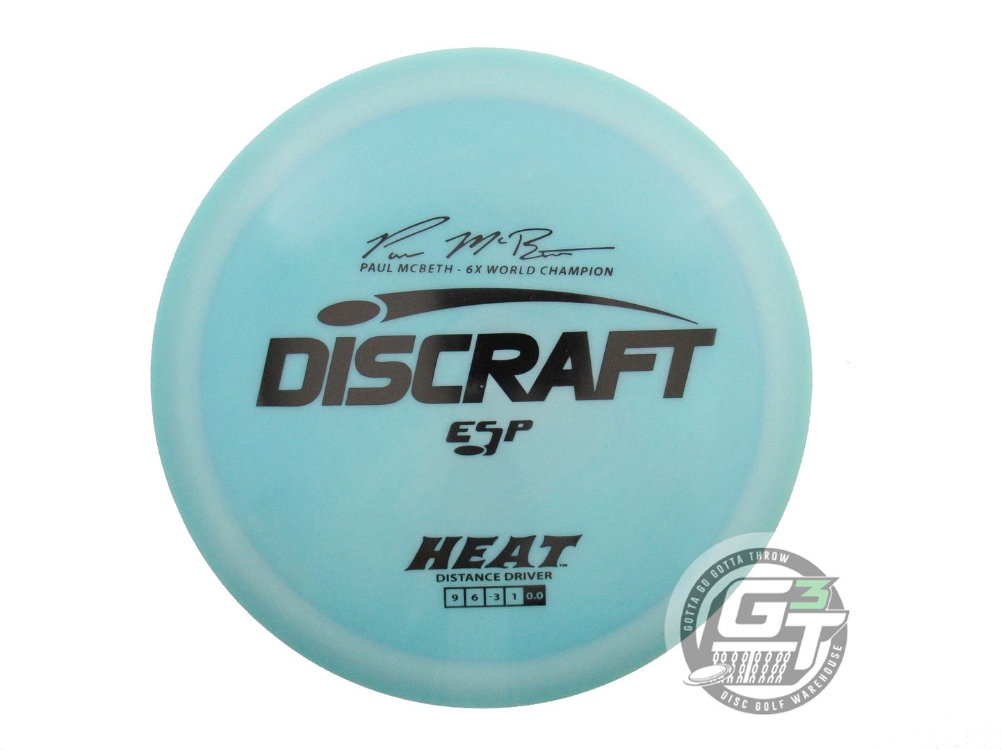 Discraft ESP Heat [Paul McBeth 6X] Distance Driver Golf Disc (Individually Listed)