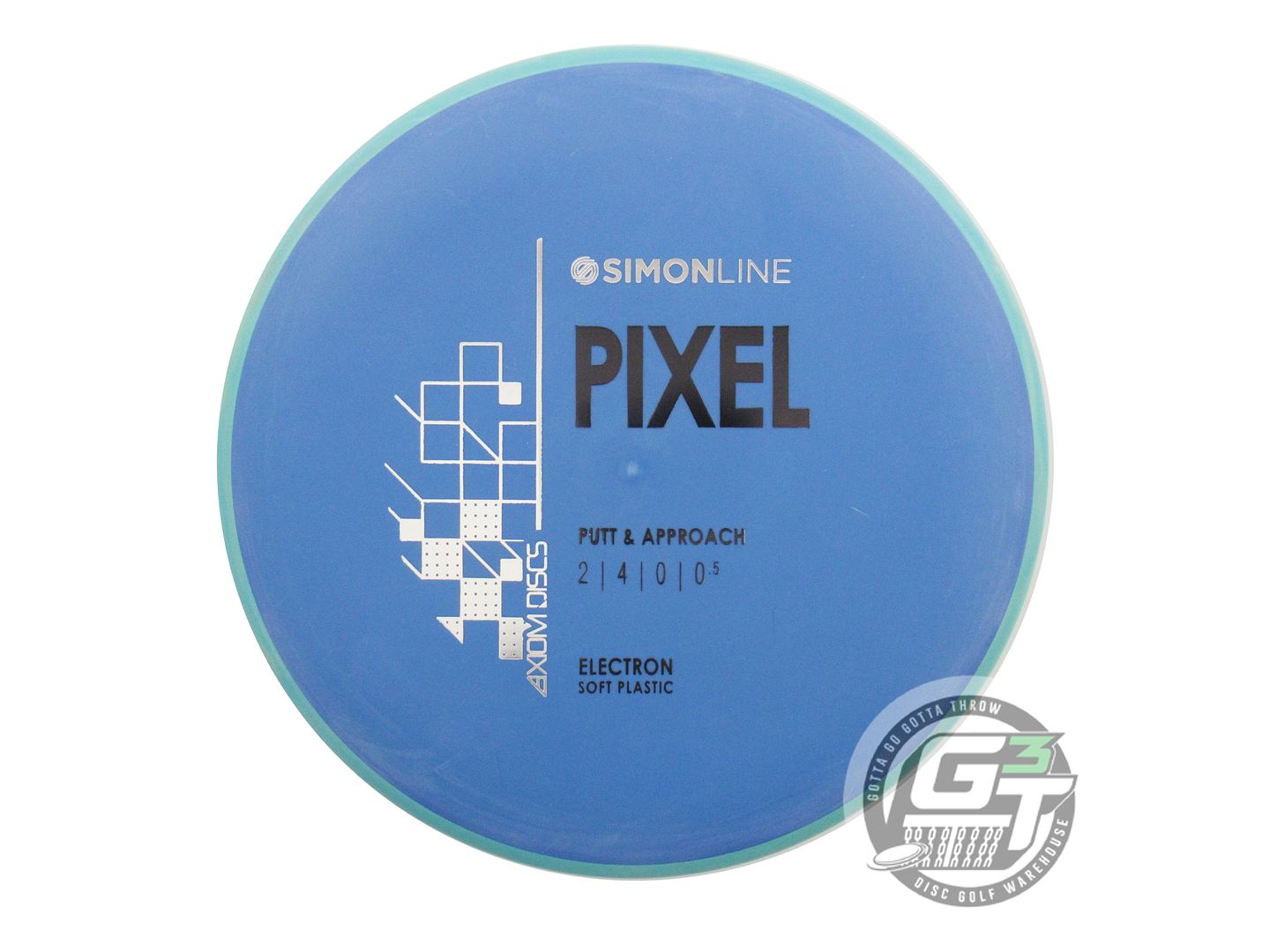 Axiom Simon Lizotte Simon Line Electron Soft Pixel Putter Golf Disc (Individually Listed)