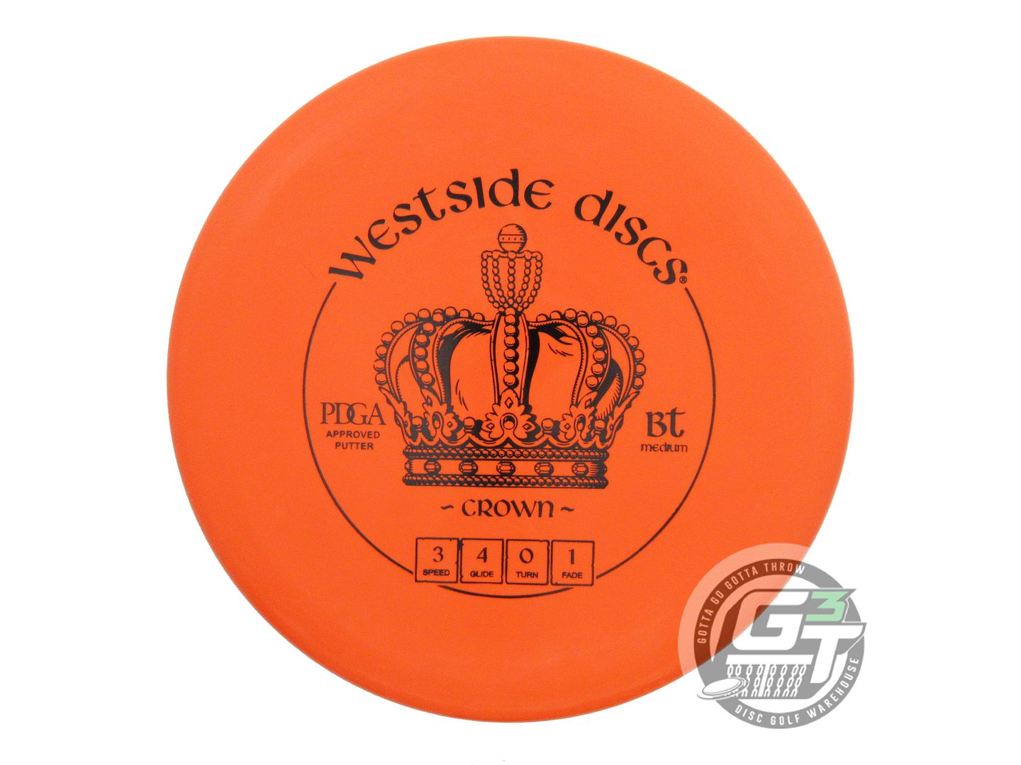 Westside BT Medium Crown Putter Golf Disc (Individually Listed)