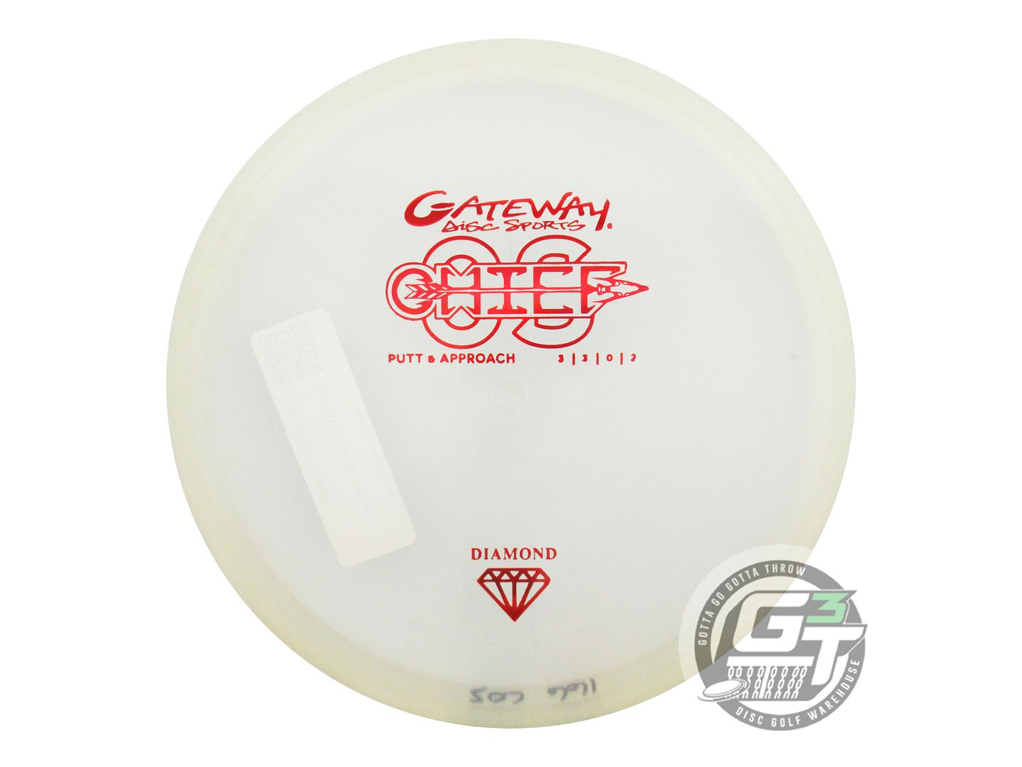 Gateway Diamond Chief OS Putter Golf Disc (Individually Listed)