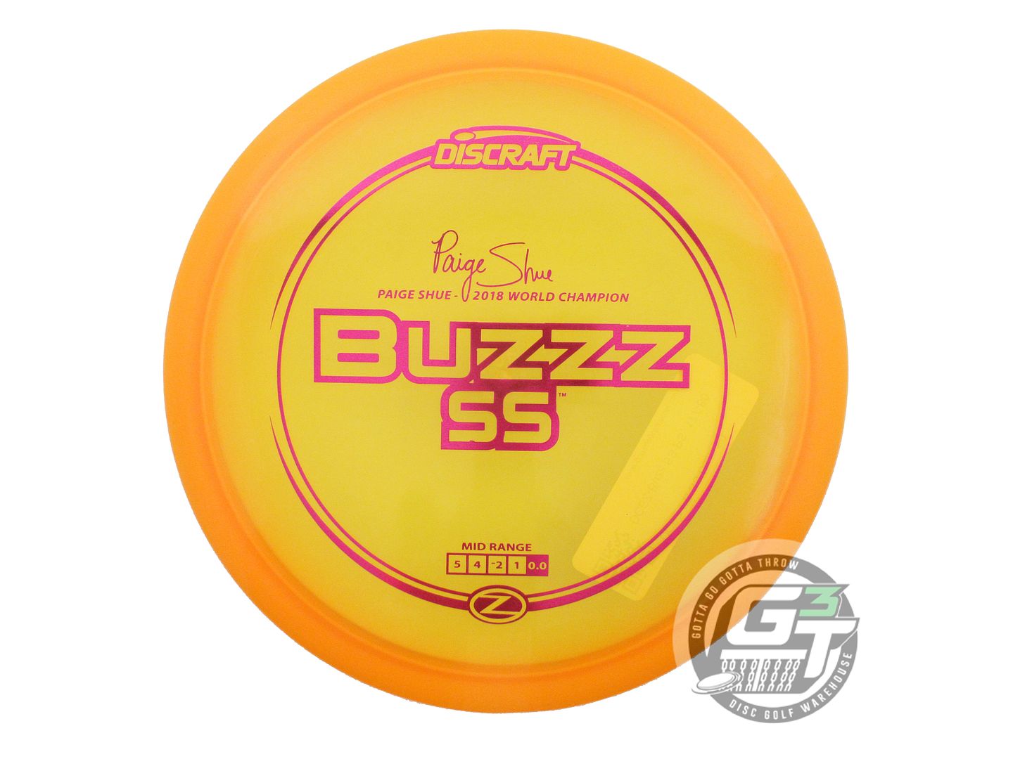Discraft Elite Z Buzzz SS [Paige Shue 1X] Midrange Golf Disc (Individually Listed)