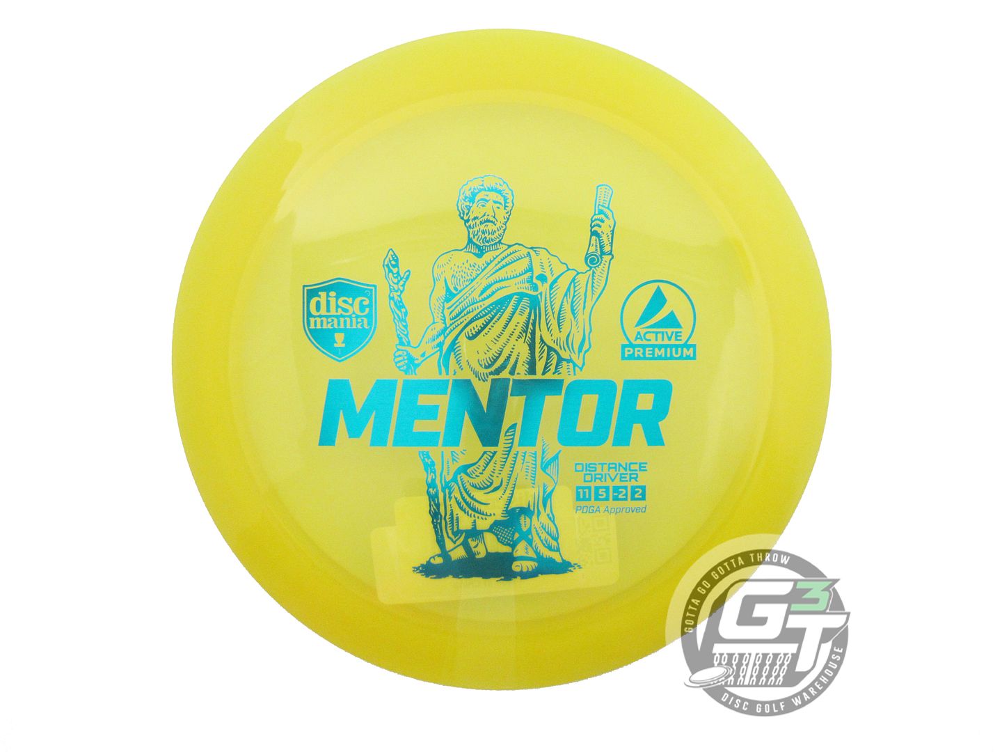 Discmania Active Premium Mentor Distance Driver Golf Disc (Individually Listed)
