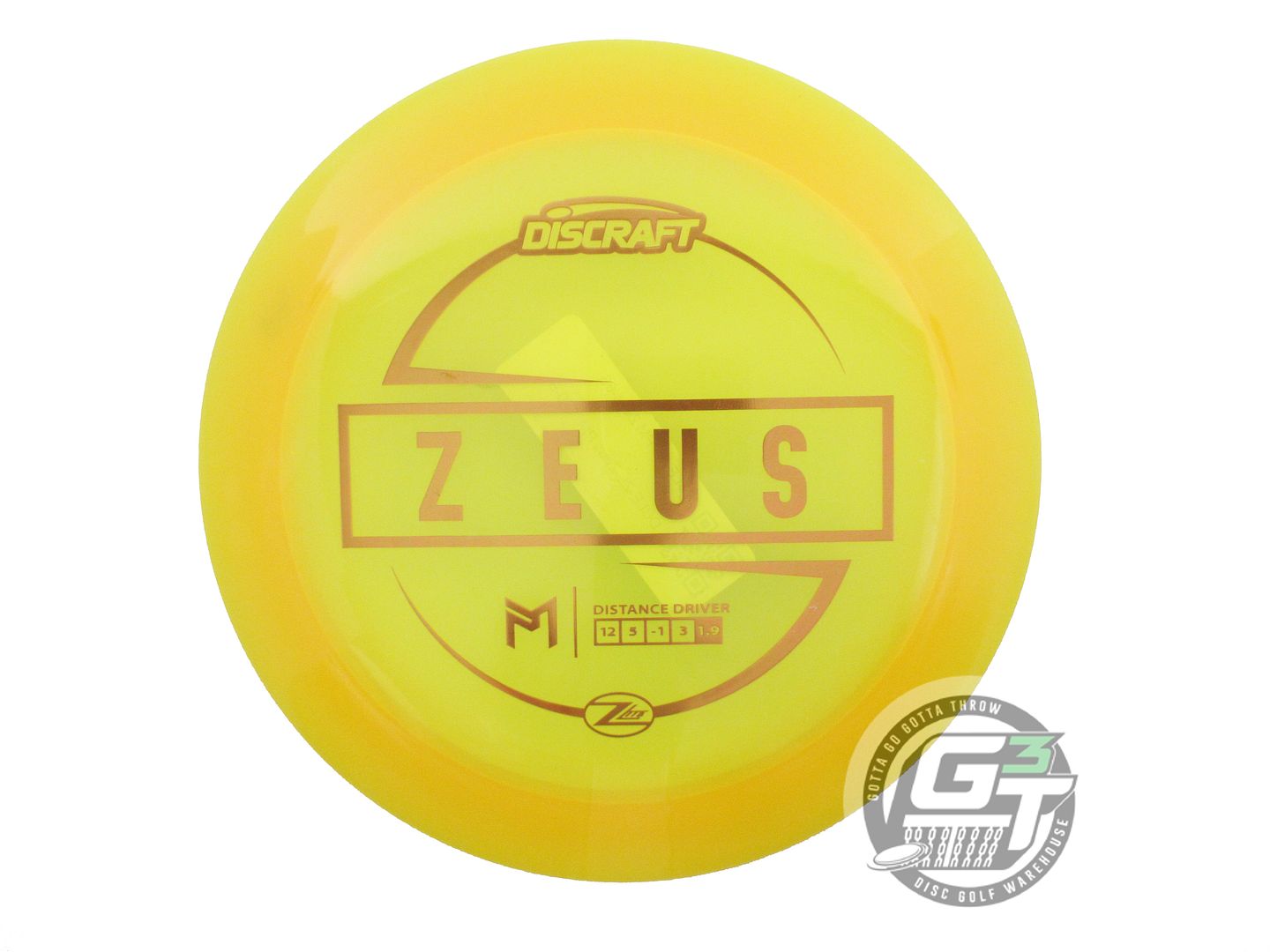 Discraft Paul McBeth Signature Z Lite Zeus Distance Driver Golf Disc (Individually Listed)