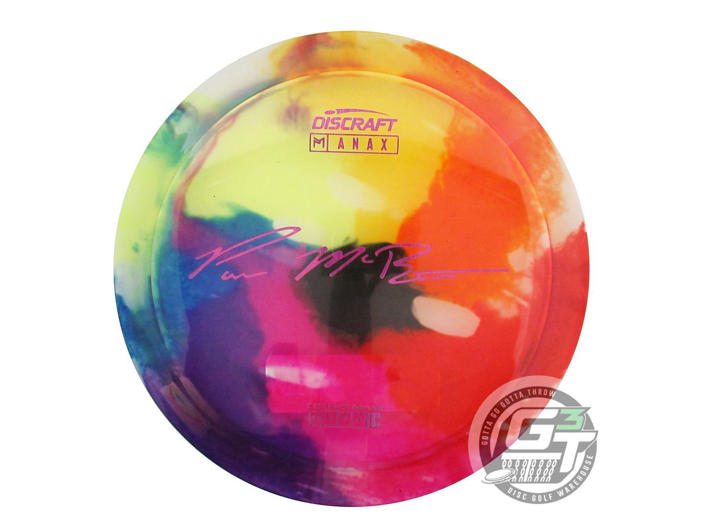 Discraft Paul McBeth Signature Fly Dye Elite Z Anax Distance Driver Golf Disc (Individually Listed)