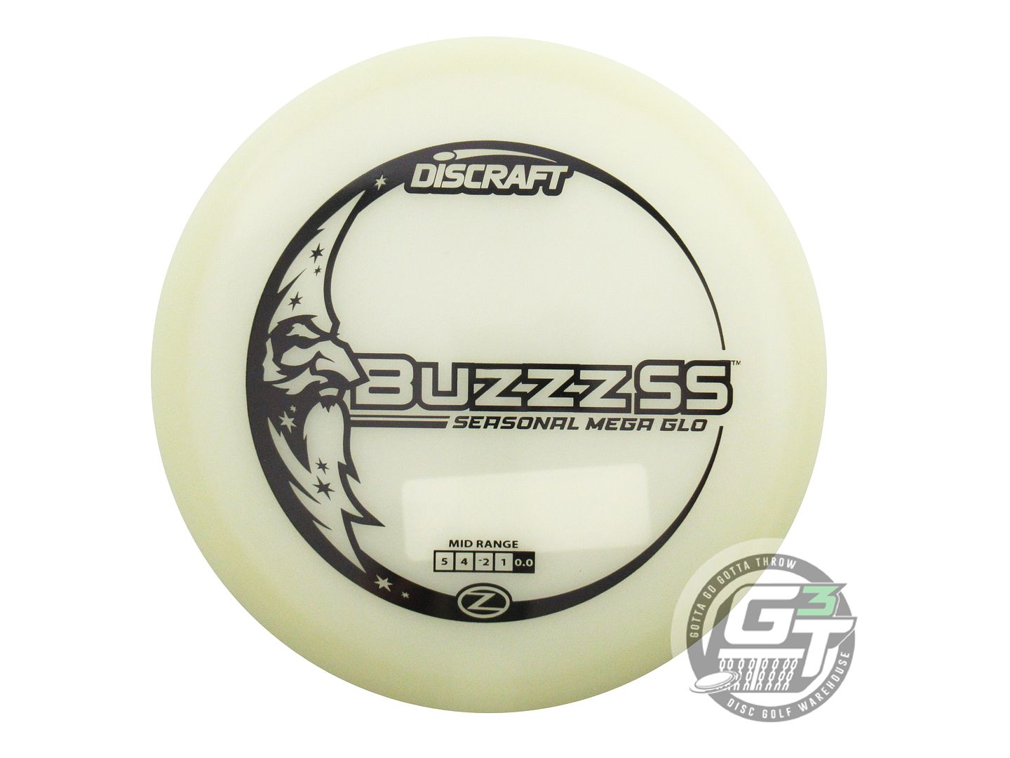 Discraft Seasonal Mega Glo Z Buzzz SS Midrange Golf Disc (Individually Listed)