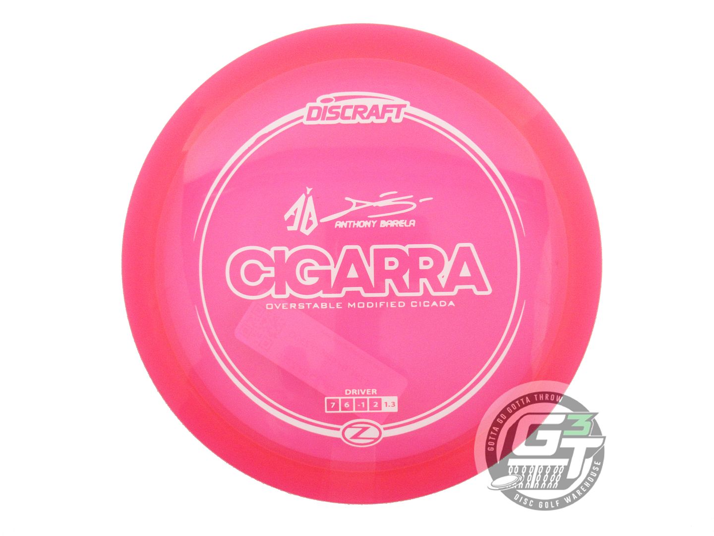 Discraft Elite Z Cigarra [Anthony Barela] Fairway Driver Golf Disc (Individually Listed)