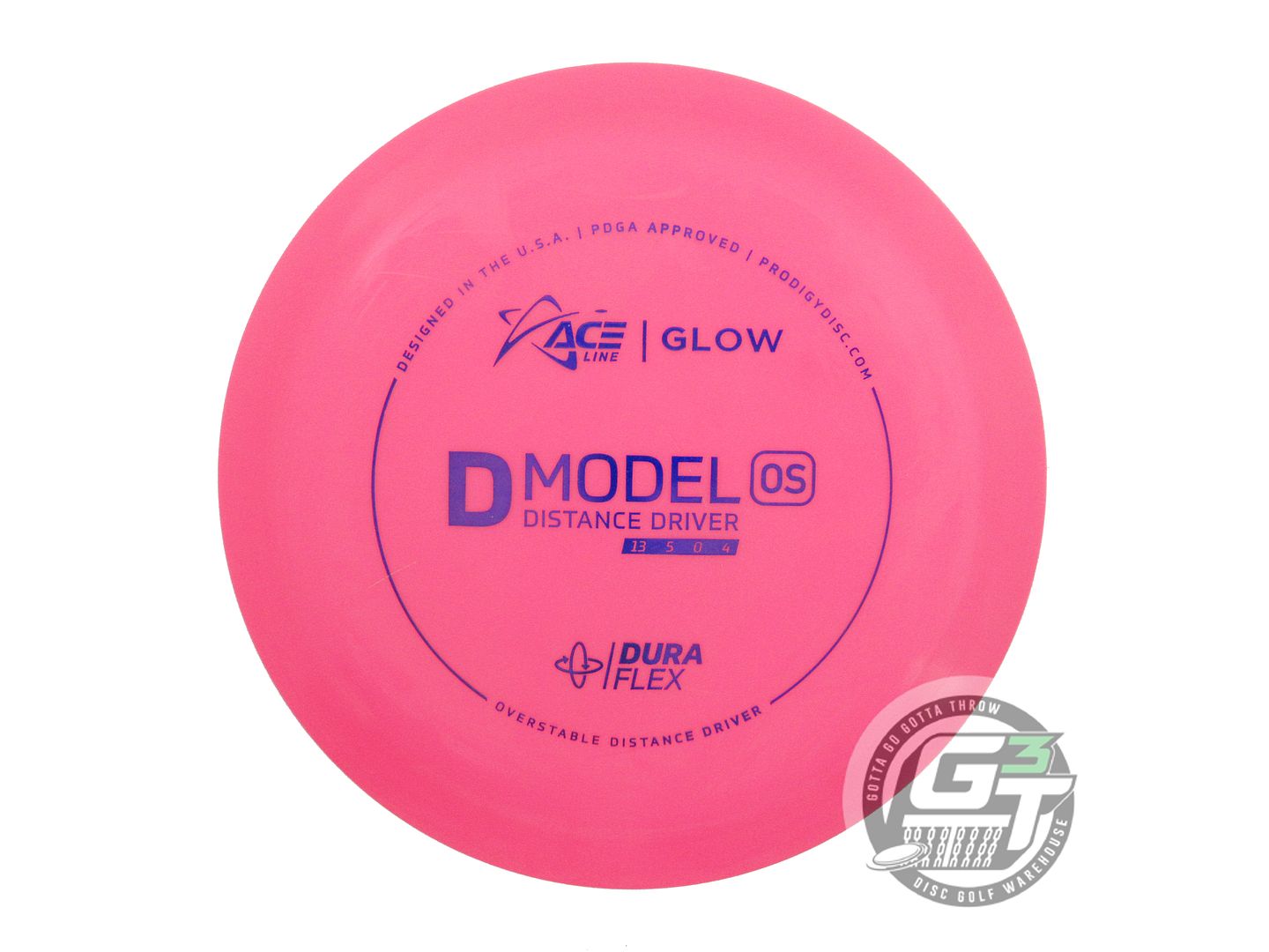 Prodigy Ace Line Glow DuraFlex D Model OS Distance Driver Golf Disc (Individually Listed)