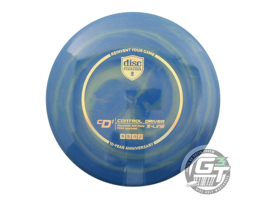 Discmania Limited Edition 10-Year Anniversary Golden Swirl S-Line CD1 Control Driver Distance Driver Golf Disc (Individually Listed)