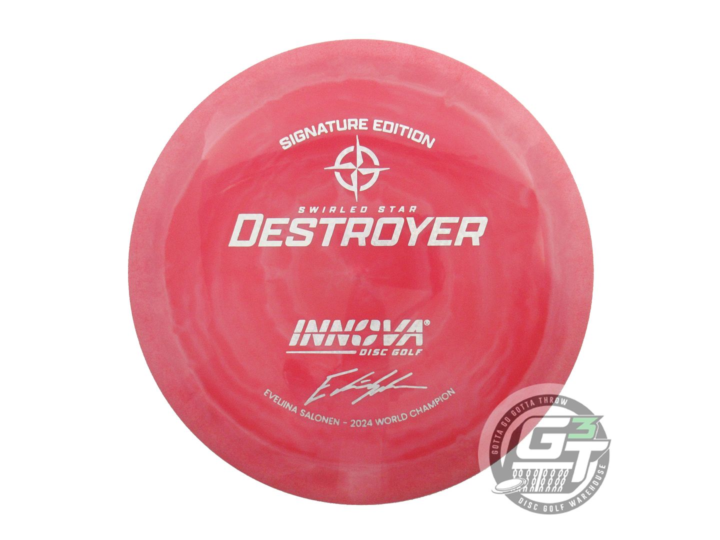 Innova Signature Edition Eveliina Salonen 1X Swirled Star Destroyer Distance Driver Golf Disc (Individually Listed)