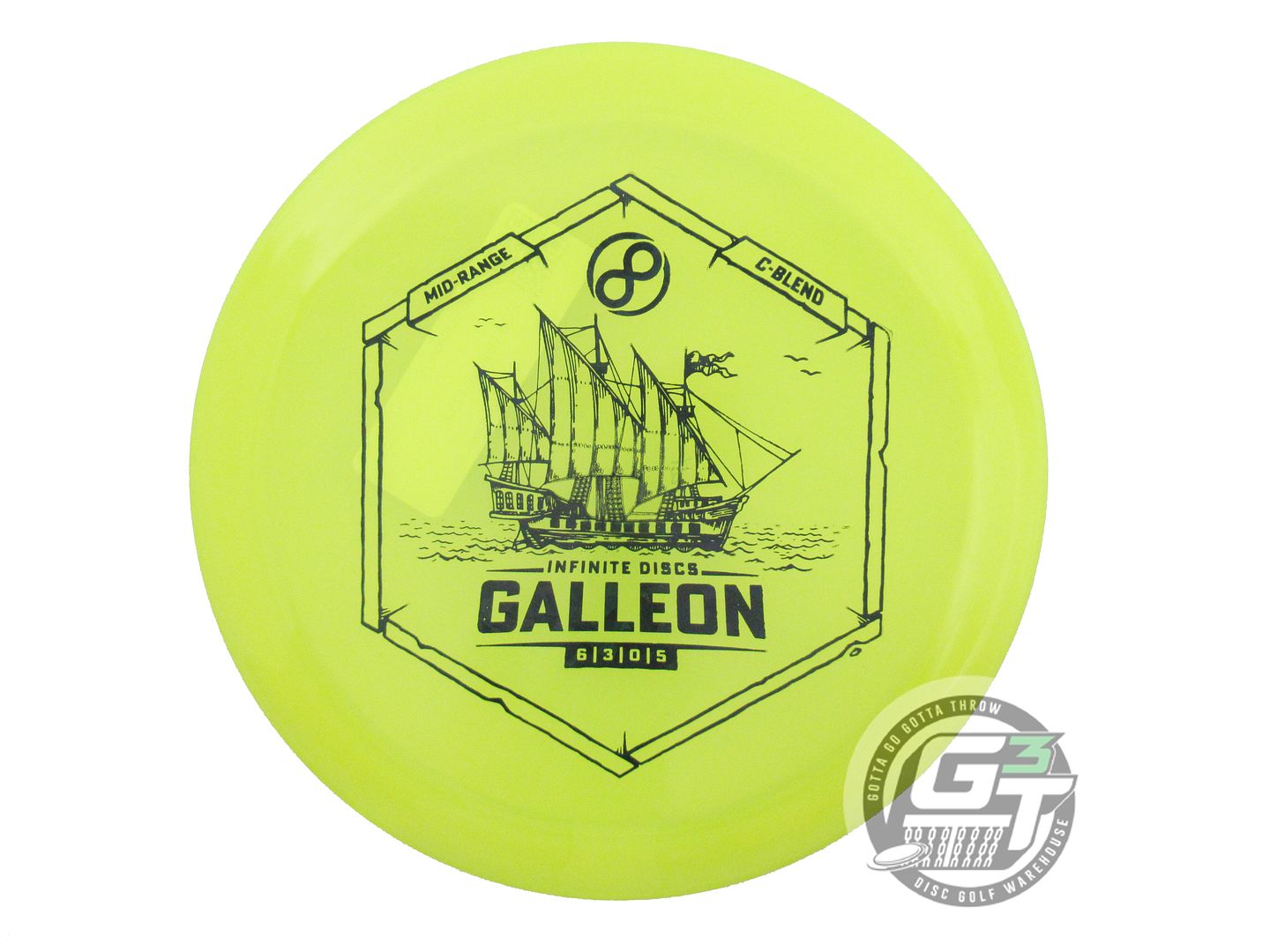 Infinite Discs C-Blend Galleon Midrange Golf Disc (Individually Listed)