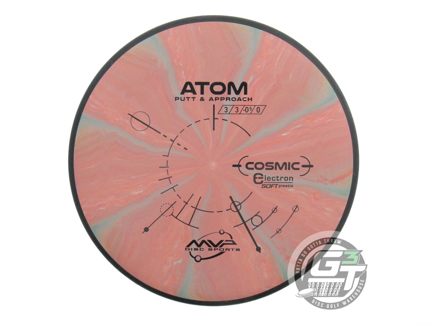 MVP Cosmic Electron Soft Atom Putter Golf Disc (Individually Listed)