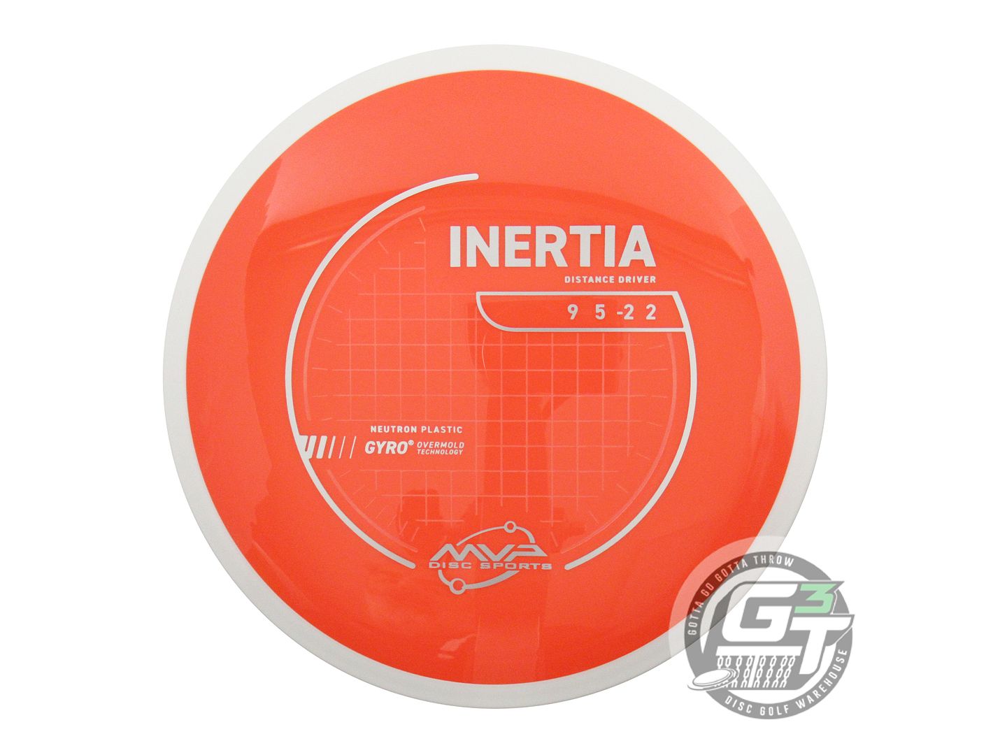 MVP Neutron Inertia Distance Driver Golf Disc (Individually Listed)