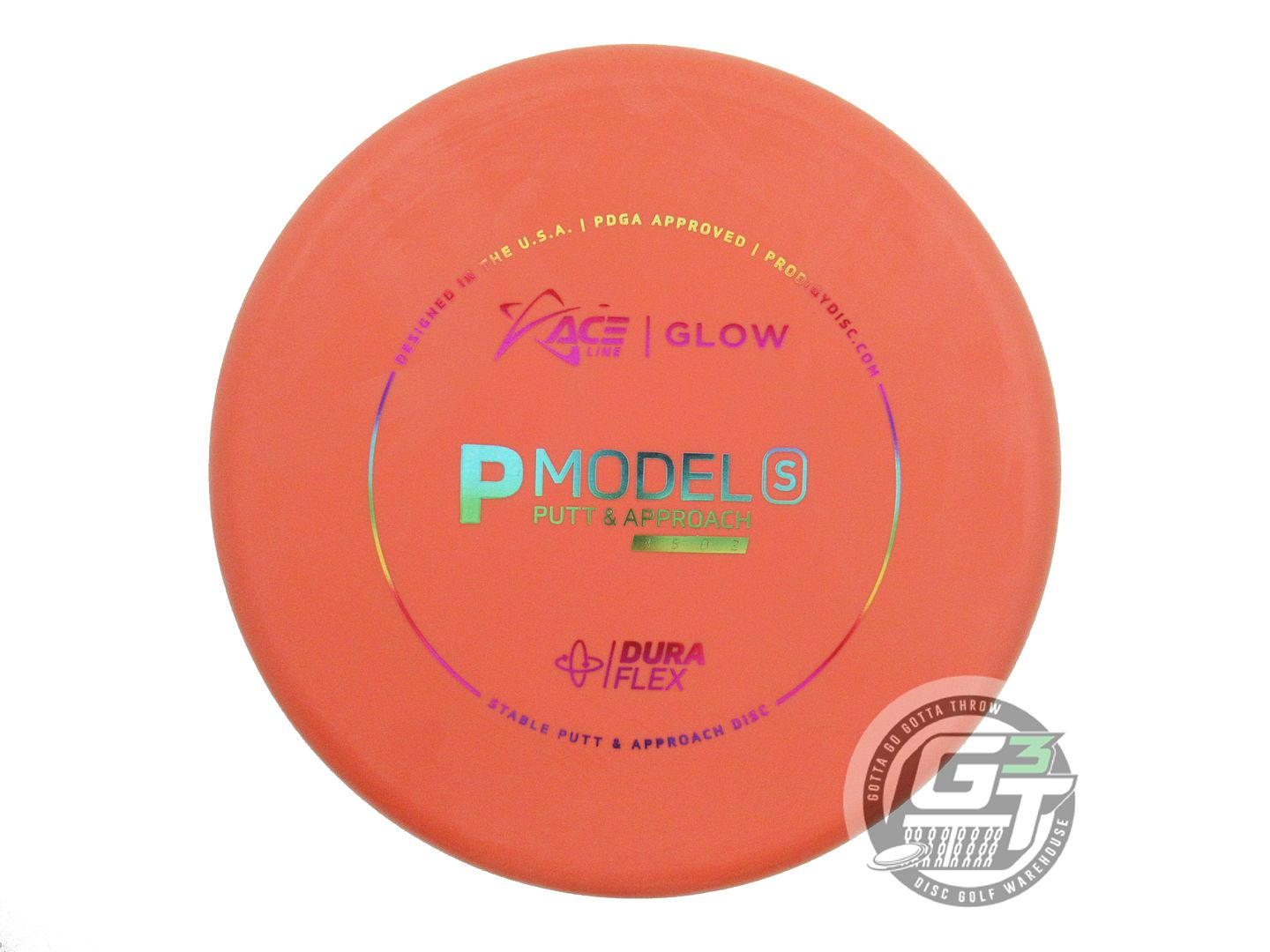 Prodigy Ace Line Glow DuraFlex P Model S Putter Golf Disc (Individually Listed)