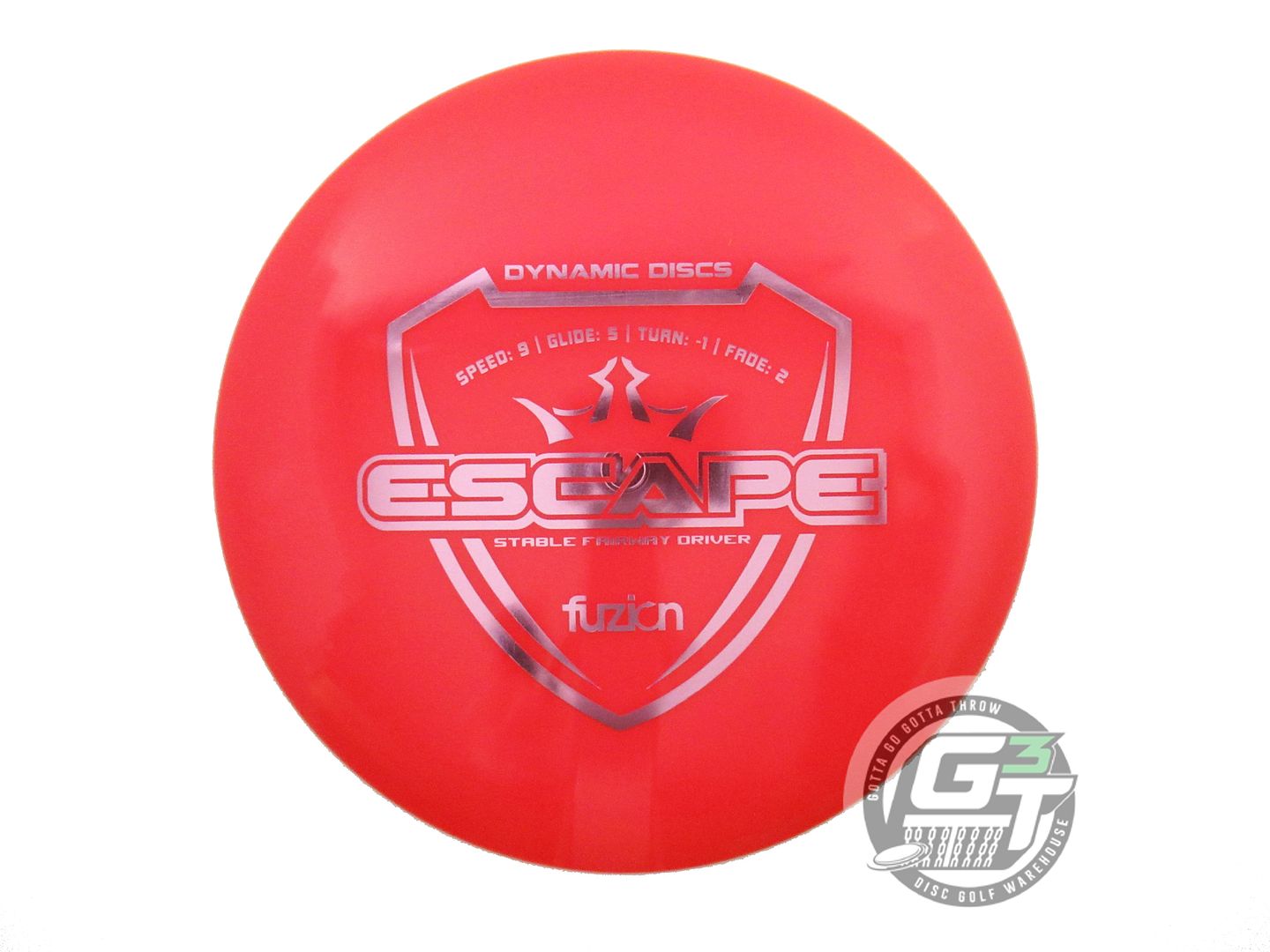Dynamic Discs Fuzion Escape Fairway Driver Golf Disc (Individually Listed)
