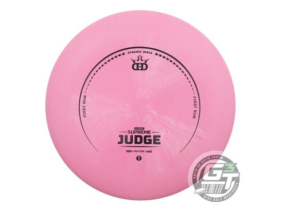 Dynamic Discs Classic Supreme Judge Putter Golf Disc (Individually Listed)