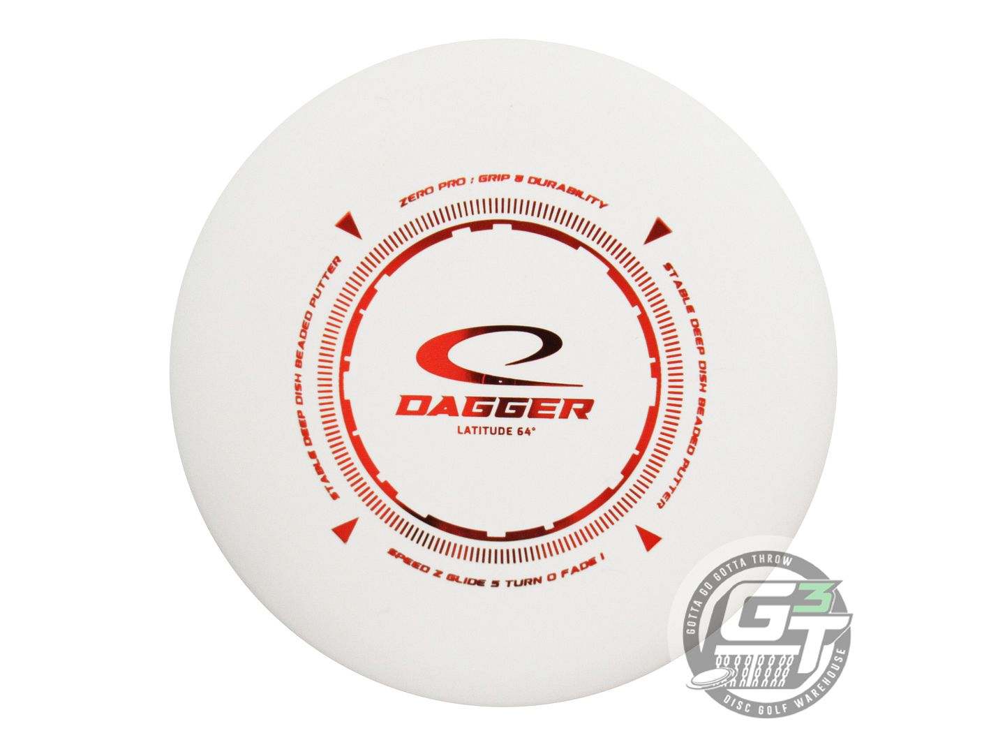 Latitude 64 Zero Pro Dagger Putter Golf Disc (Individually Listed)