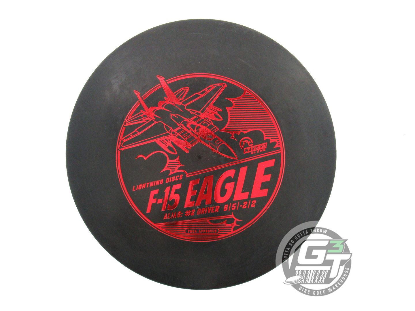 Lightning Strikeout Warbird F-15 Eagle #2 Driver Fairway Driver Golf Disc (Individually Listed)