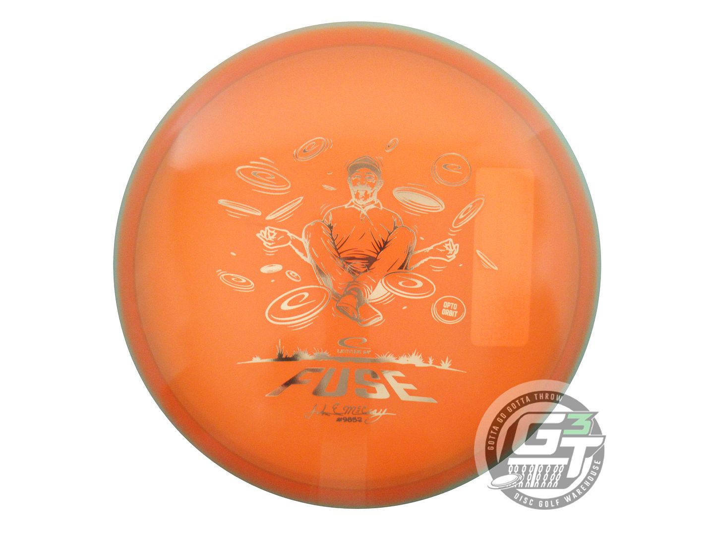 Latitude 64 Limited Edition 2025 Team Series JohnE McCray Opto Orbit Fuse Midrange Golf Disc (Individually Listed)