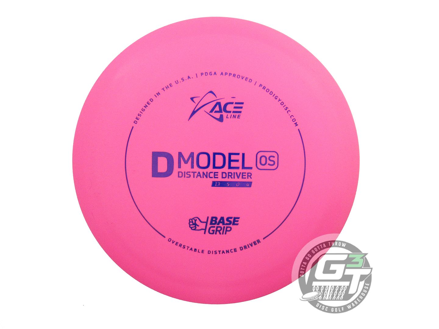 Prodigy Ace Line Base Grip D Model S Distance Driver Golf Disc (Individually Listed)