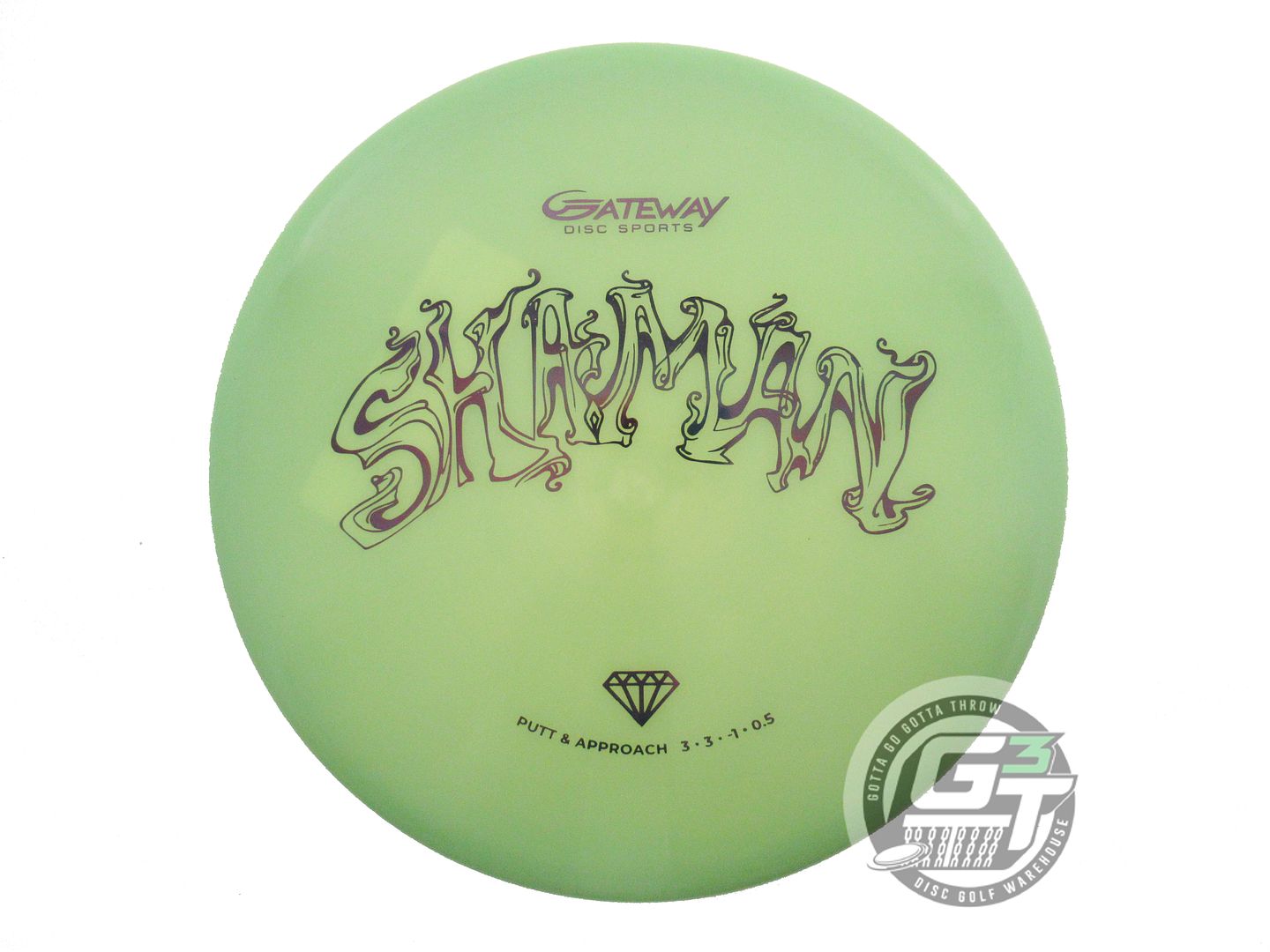 Gateway Diamond Shaman Putter Golf Disc (Individually Listed)