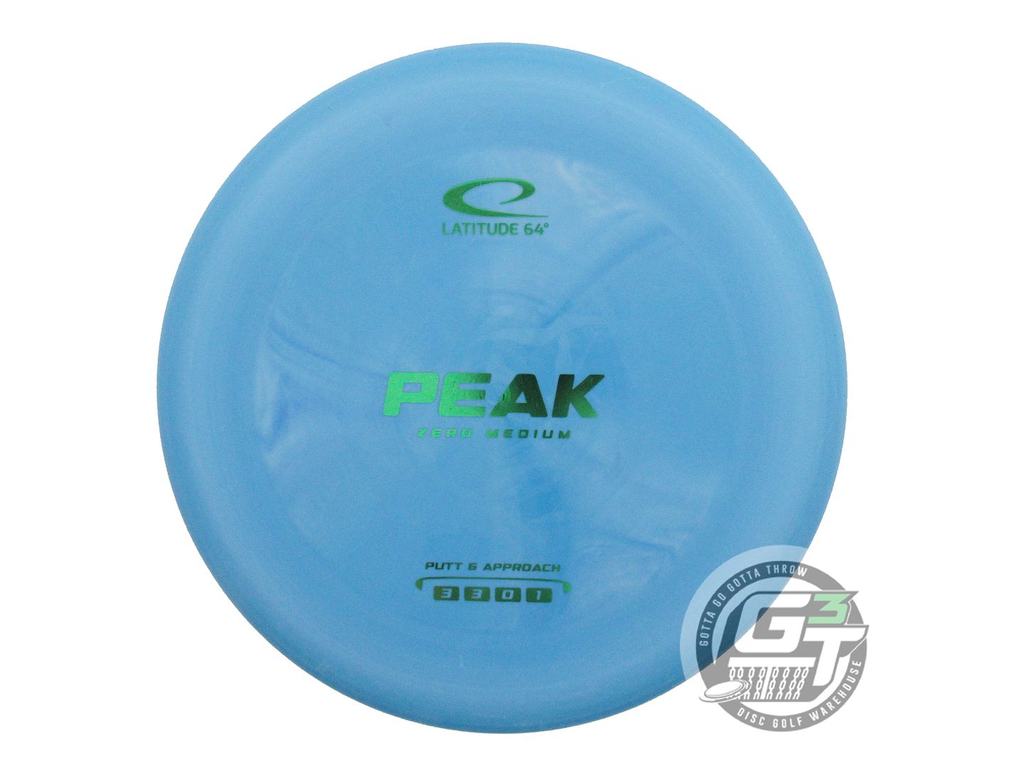 Latitude 64 Zero Line Medium Peak Putter Golf Disc (Individually Listed)
