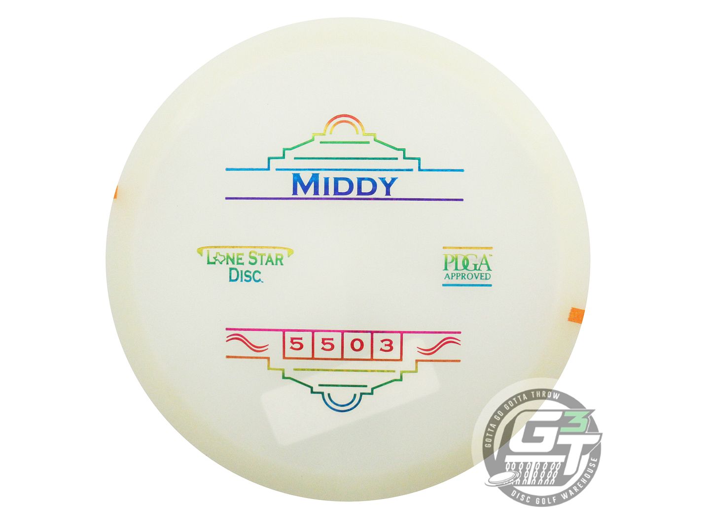Lone Star Glow Bravo The Middy Midrange Golf Disc (Individually Listed)