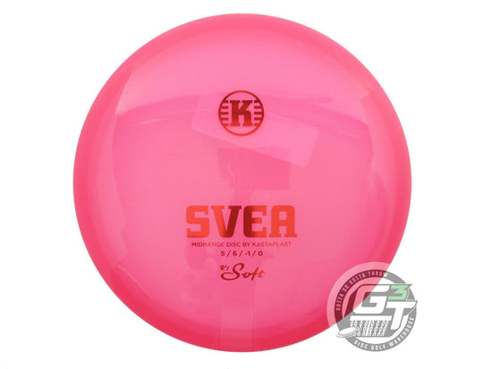 Kastaplast K1 Soft Svea Midrange Golf Disc (Individually Listed)