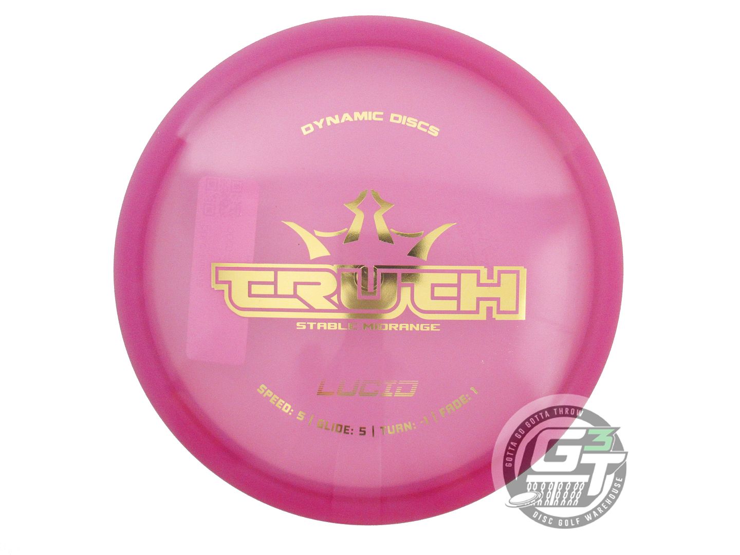 Dynamic Discs Lucid Truth Midrange Golf Disc (Individually Listed)
