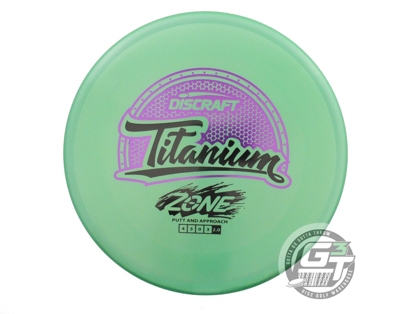 Discraft Titanium Zone Putter Golf Disc (Individually Listed)