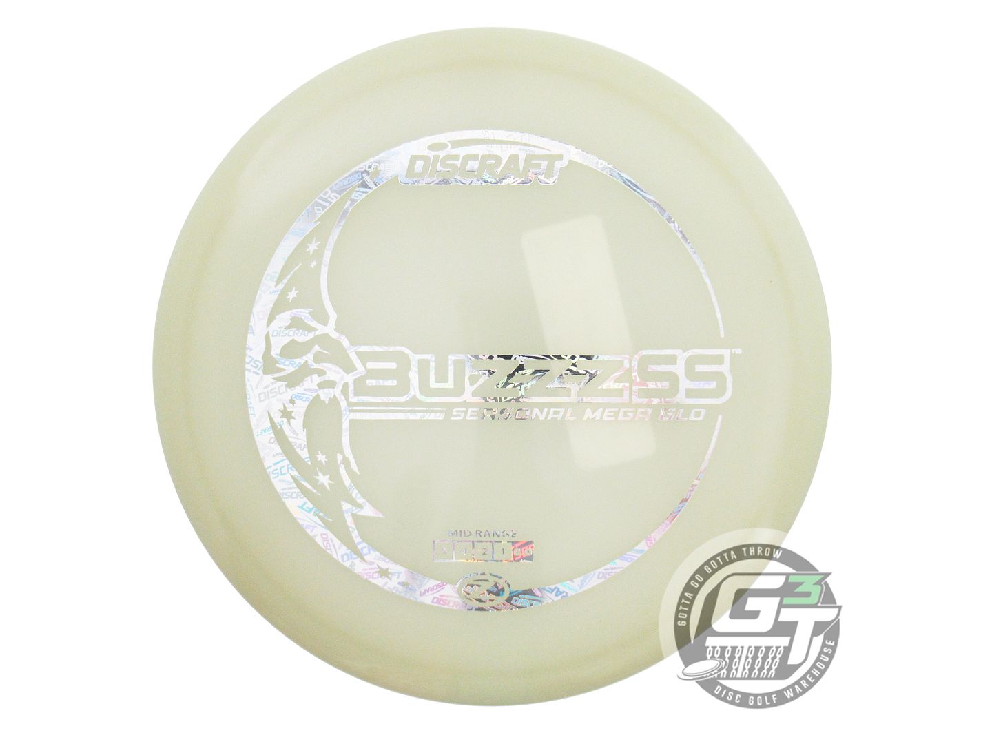 Discraft Seasonal Mega Glo Z Buzzz SS Midrange Golf Disc (Individually Listed)