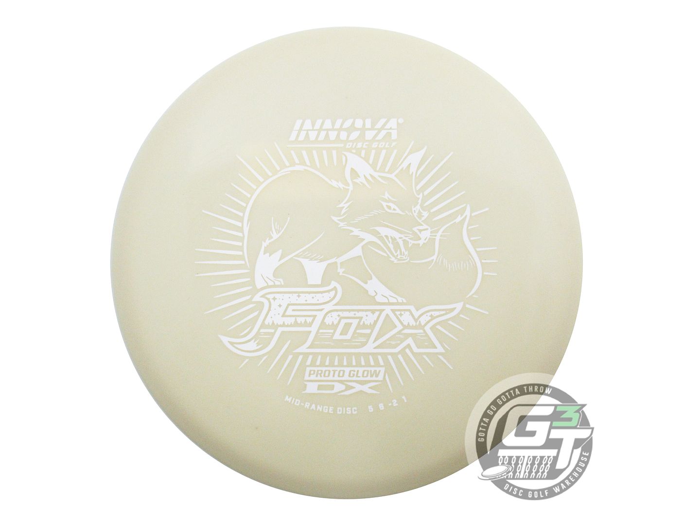 Innova Proto Glow DX Fox Midrange Golf Disc (Individually Listed)