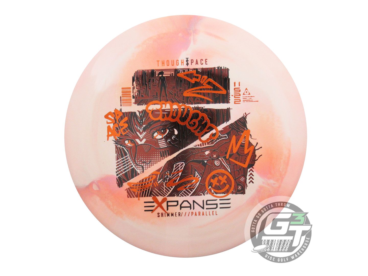 Thought Space Athletics Shimmer Parallel Expanse Distance Driver Golf Disc (Individually Listed)