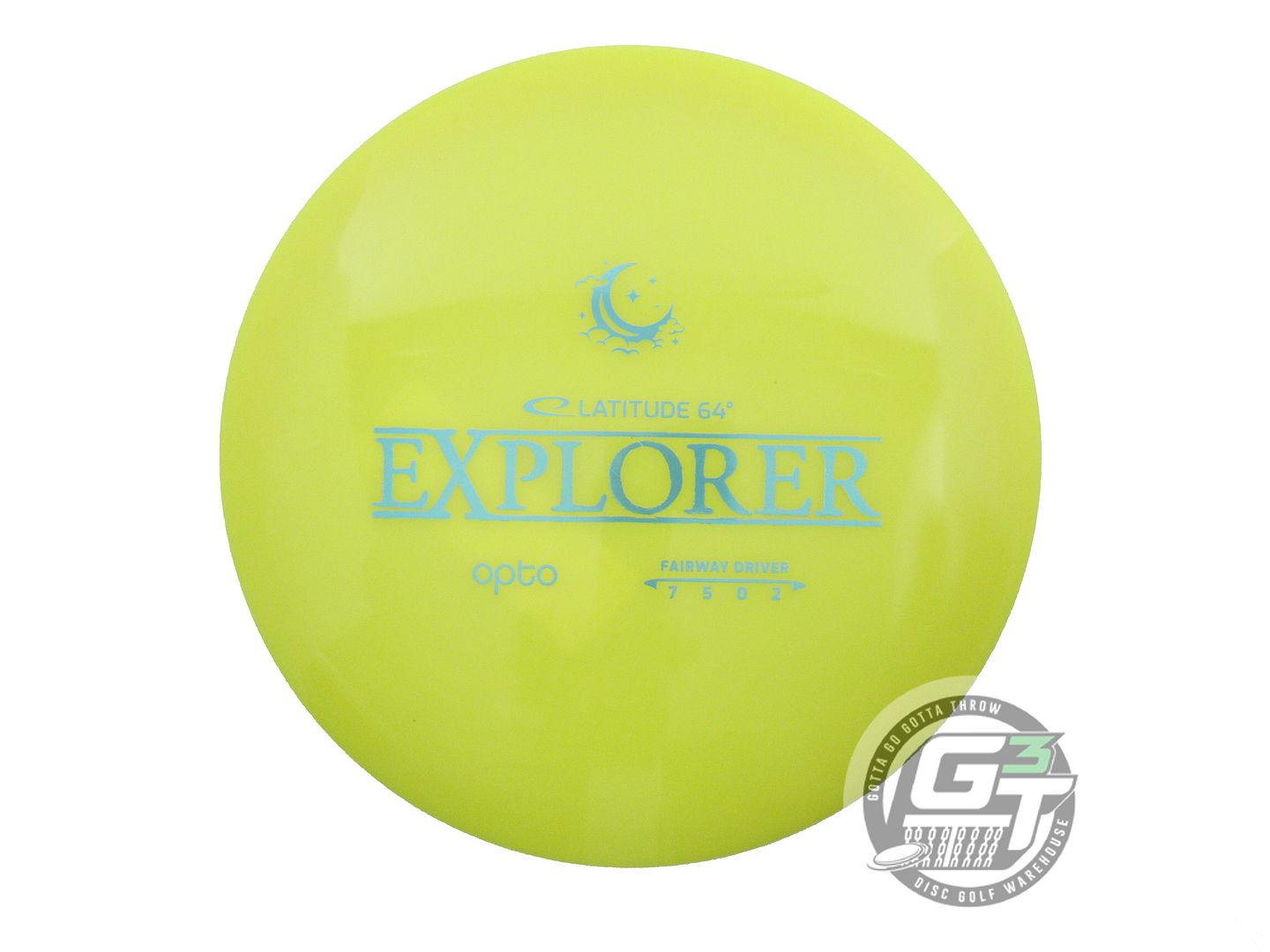 Latitude 64 Moonshine Glow Opto Explorer Fairway Driver Golf Disc (Individually Listed)
