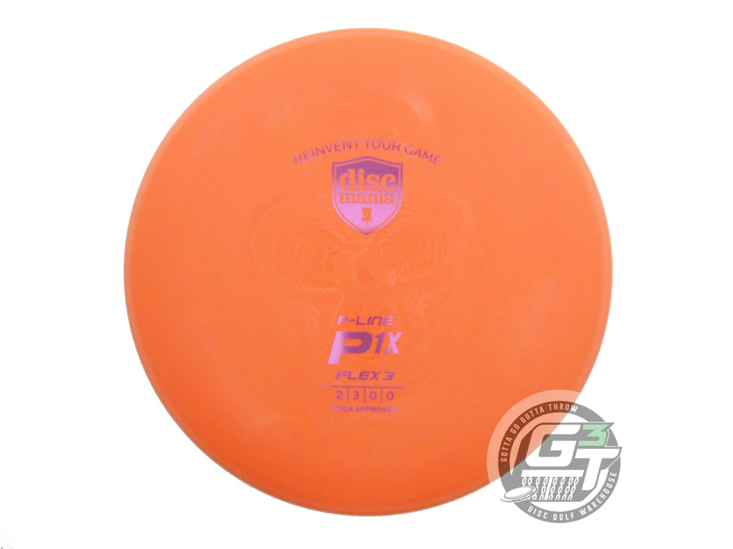 Discmania Originals P-Line Flex 3 P1x Beaded Putter Golf Disc (Individually Listed)