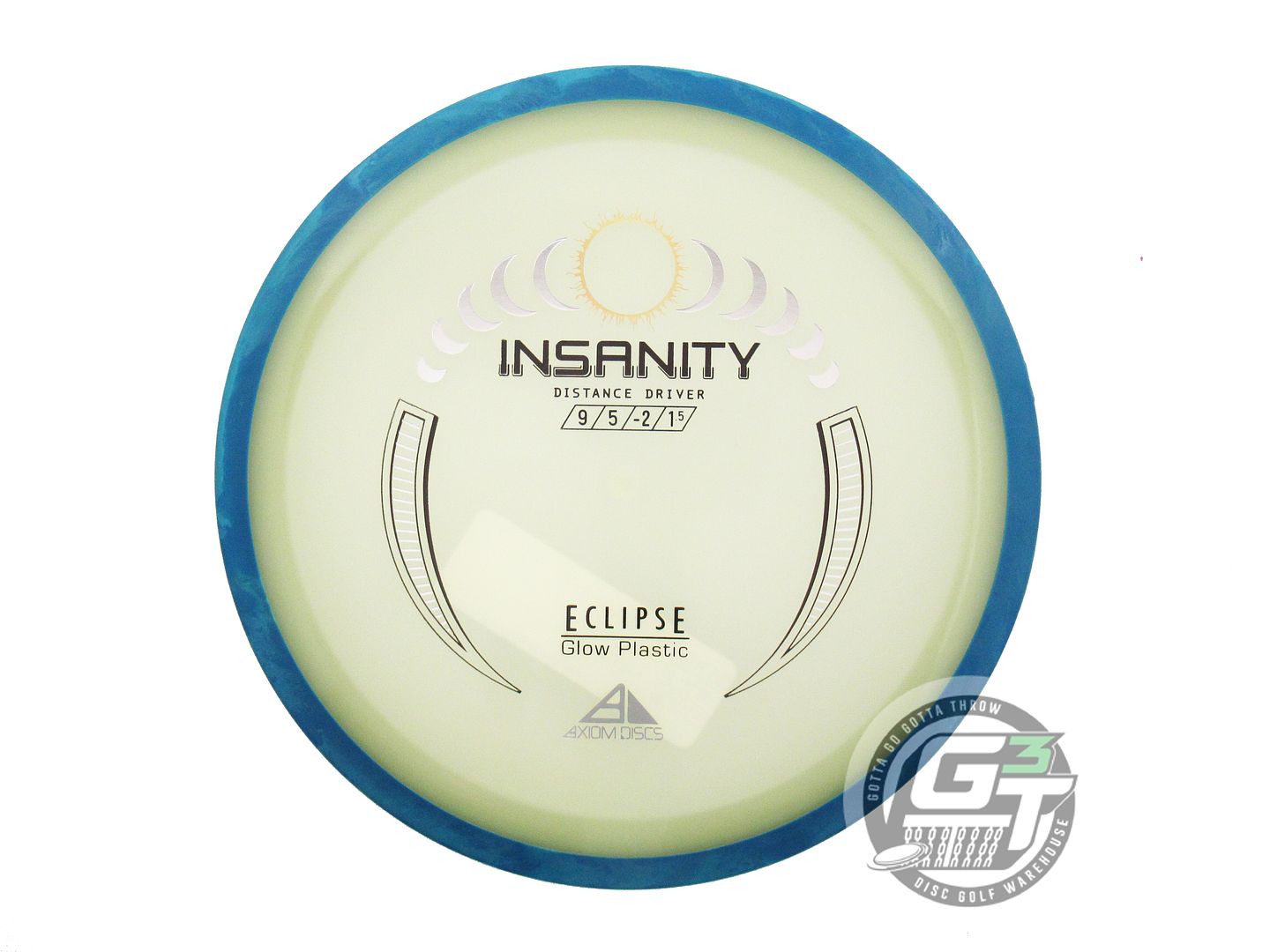Axiom Eclipse 2.0 Glow Proton Insanity Distance Driver Golf Disc (Individually Listed)