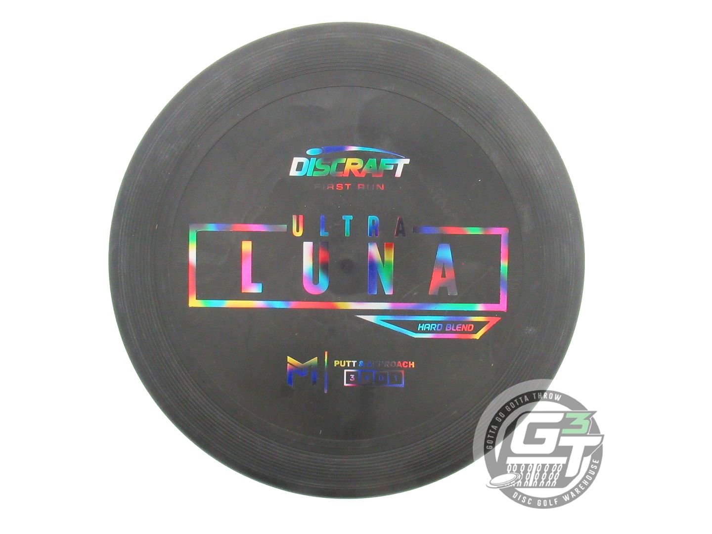Discraft Limited Edition First Run Paul McBeth Signature Putter Line UltraLuna Putter Golf Disc (Individually Listed)