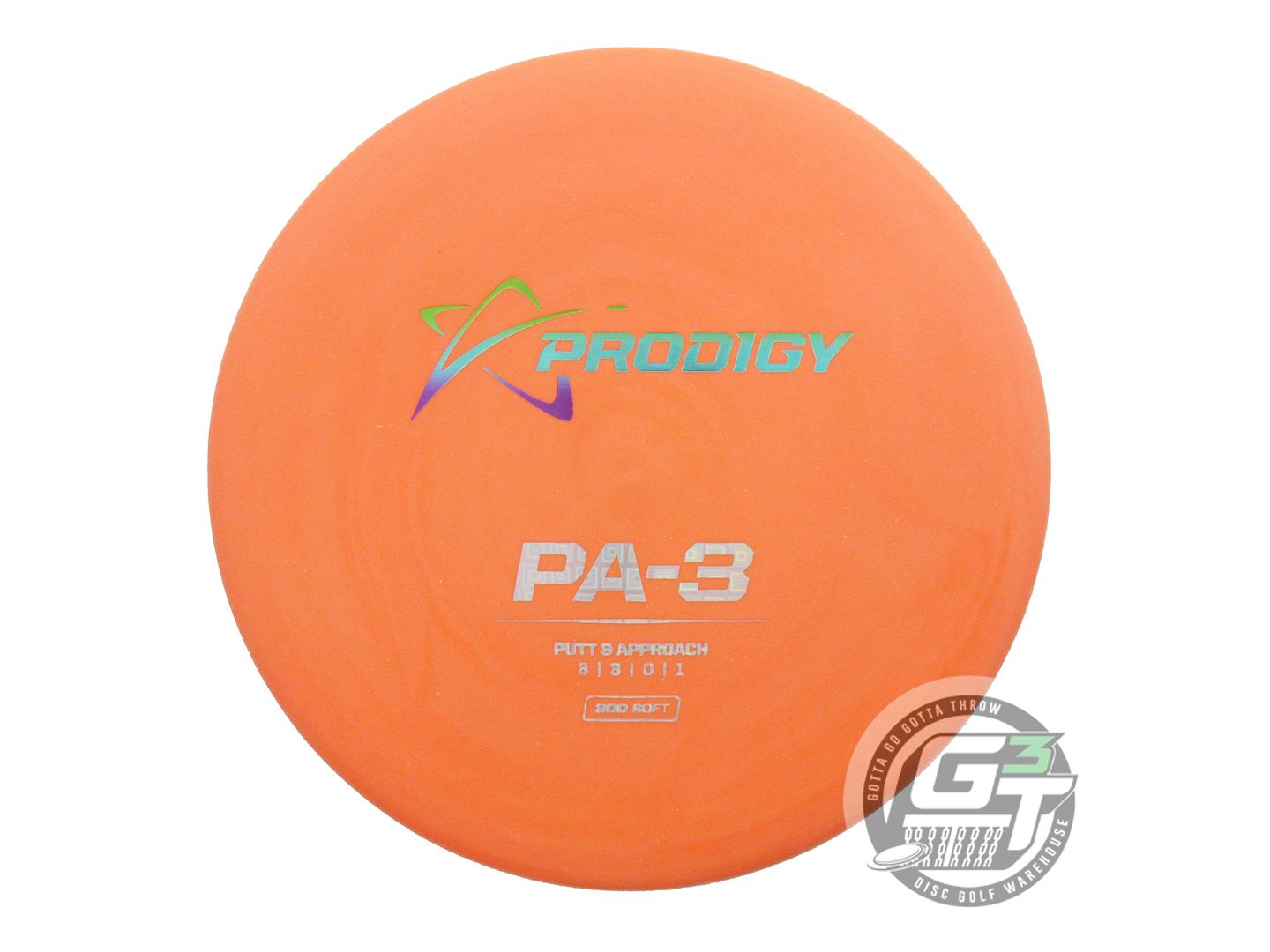 Prodigy 300 Soft Series PA3 Putter Golf Disc (Individually Listed)