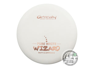 Gateway Pure White Wizard Putter Golf Disc (Individually Listed)