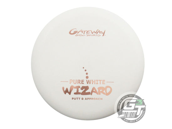 Gateway Pure White Wizard Putter Golf Disc (Individually Listed)