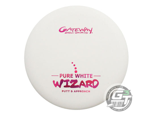 Gateway Pure White Wizard Putter Golf Disc (Individually Listed)