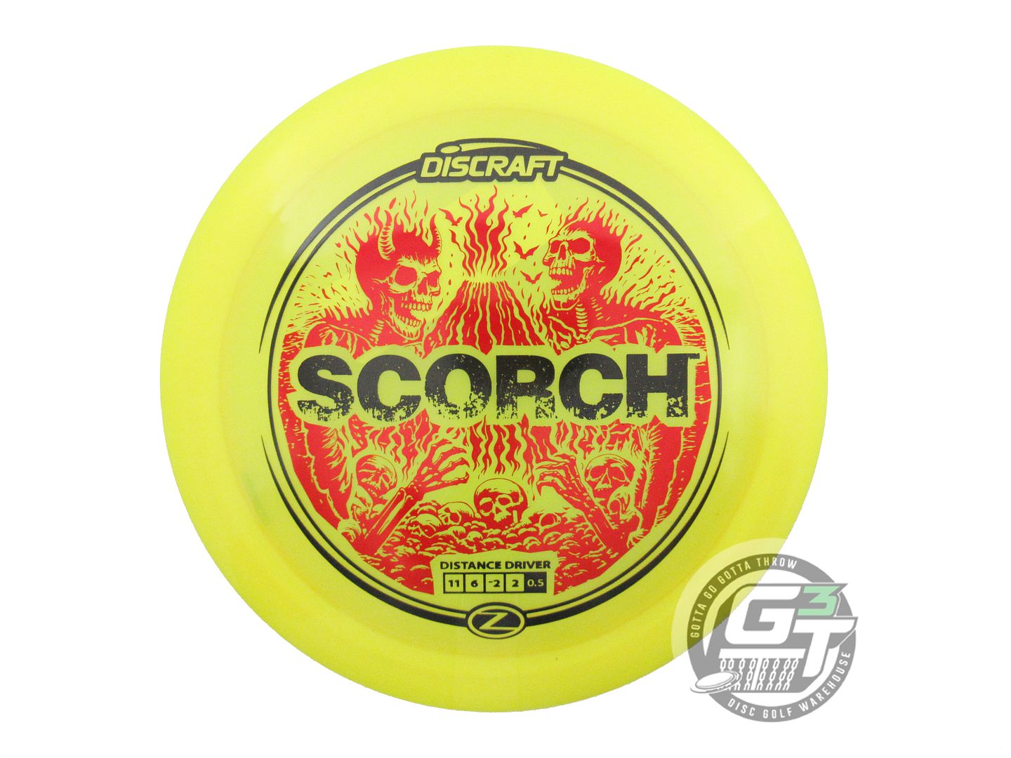 Discraft Limited Edition Reimagined Elite Z Scorch Distance Driver Golf Disc (Individually Listed)