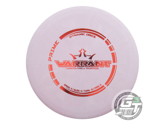 Dynamic Discs Prime Burst Warrant Midrange Golf Disc (Individually Listed)
