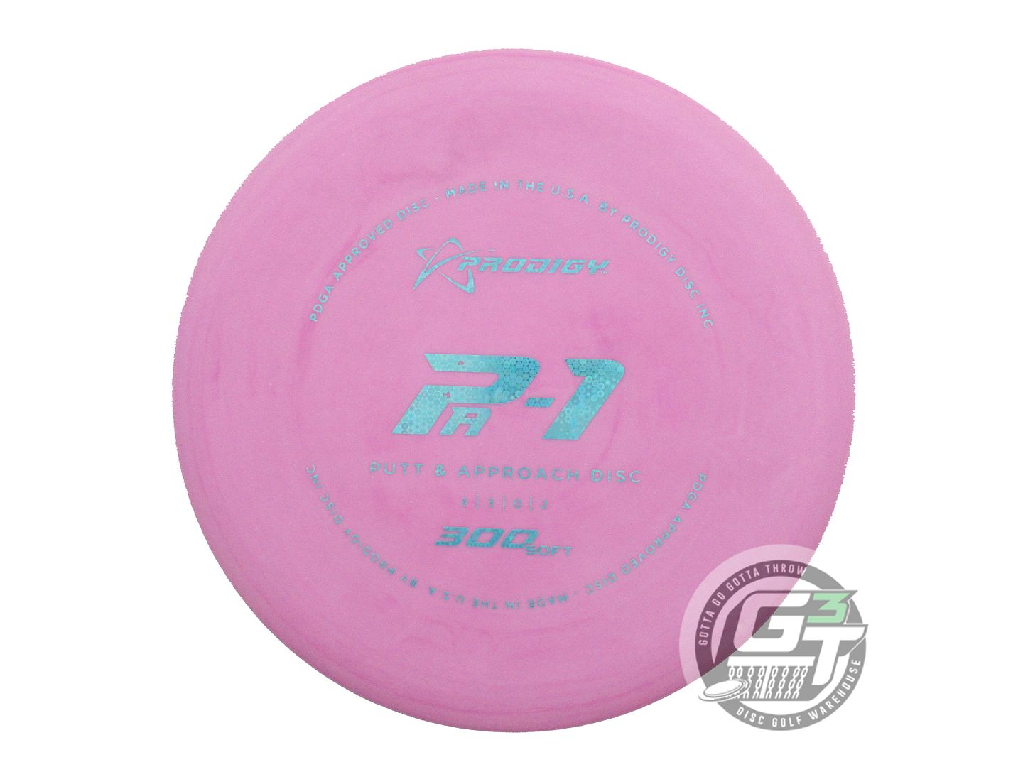 Prodigy 300 Soft Series PA1 Putter Golf Disc (Individually Listed)