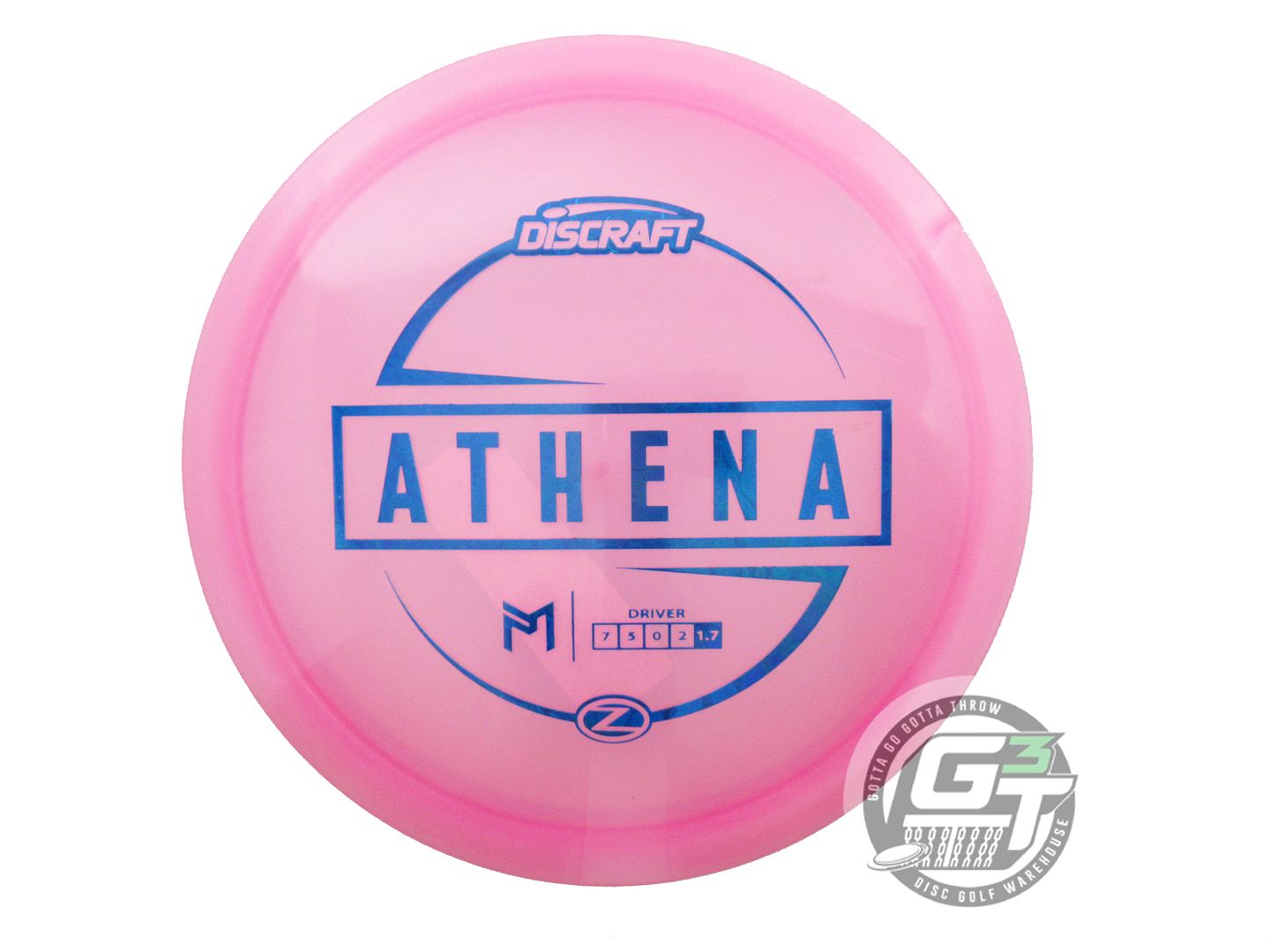 Discraft Paul McBeth Signature Elite Z Athena Fairway Driver Golf Disc (Individually Listed)